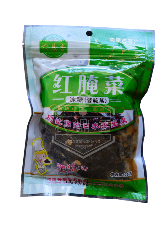 冰糖味红腌菜250g